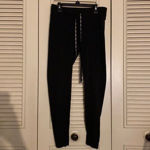 PINK yoga leggings, size M